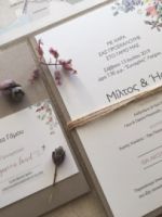 ROMANTIC FIELD FLOWERS INVITATION